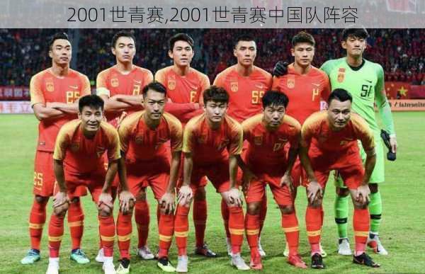 2001世青赛,2001世青赛中国队阵容